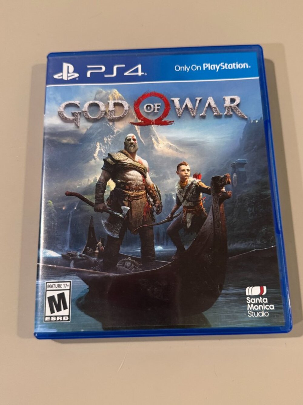 Preloved PlayStation 4 Video Game God of War